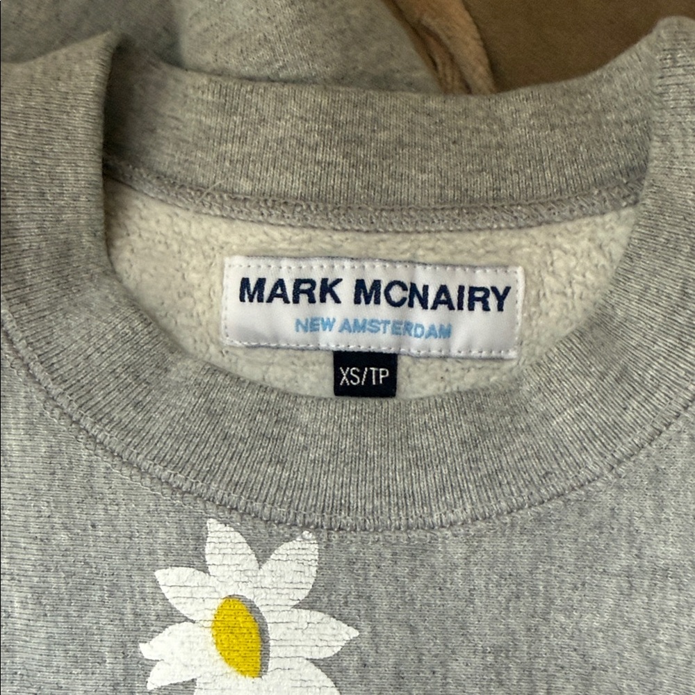 Mark McNairy Daisy Print Sweatshirt